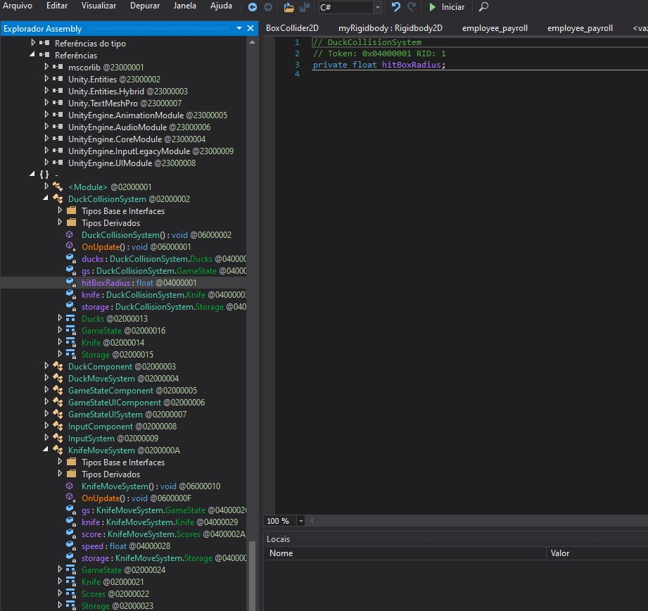 Classes que podemos achar vasculhando adll